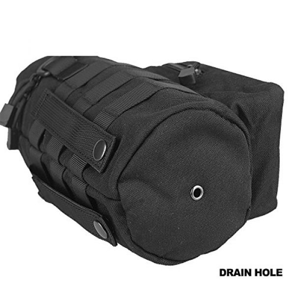 AMYIPO Tactical Pouch 5 AMYIPO Tactical MOLLE Water Bottle Pouch Holder Storage Bag for 32oz Carrier