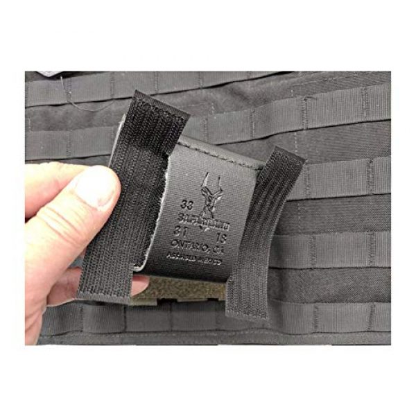 MOLLE PANEL ACCESSORIES Tactical Pouch 5 Del Molle Panel for Attaching Belt Loop Accessories