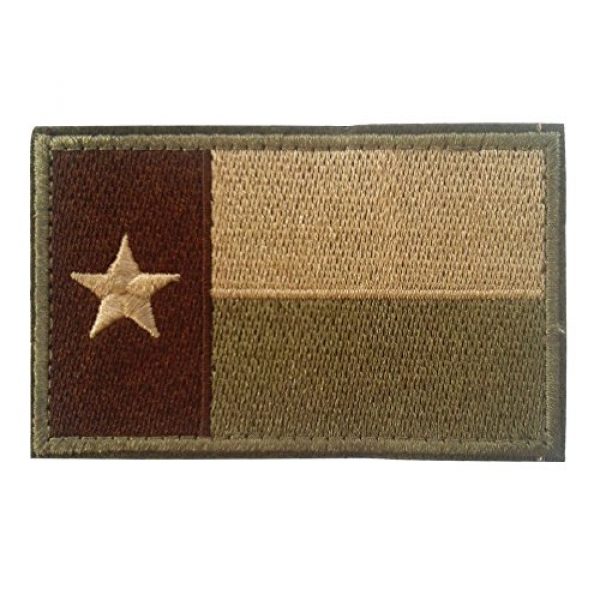 Backwoods Barnaby Airsoft Morale Patch 1 Backwoods Barnaby Texas Flag Morale Patch