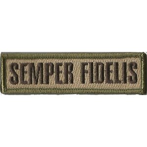 Gadsden and Culpeper Airsoft Morale Patch 1 Tactical Morale Patch - Semper Fidelis