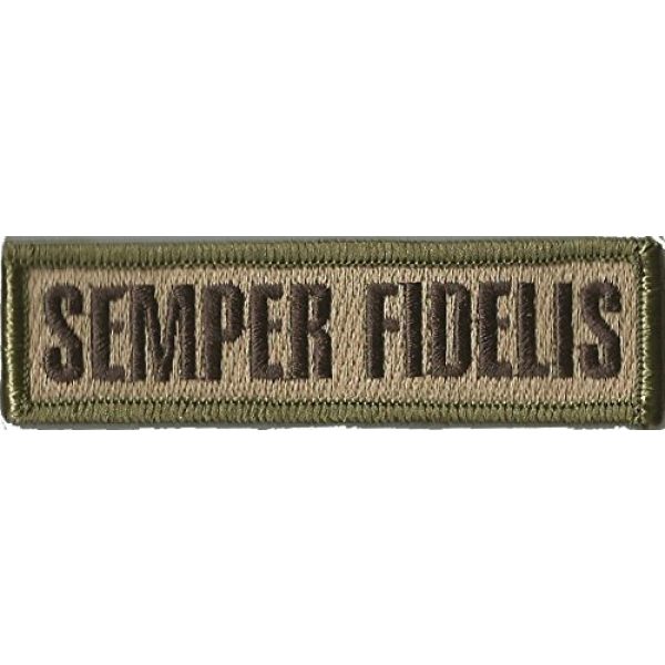 Gadsden and Culpeper Airsoft Morale Patch 1 Tactical Morale Patch - Semper Fidelis