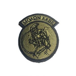 Empire Tactical USA Airsoft Morale Patch 1 Motorcycle Club Patch 3D PVC Skull Morale Patch 3.5" x 2.4"
