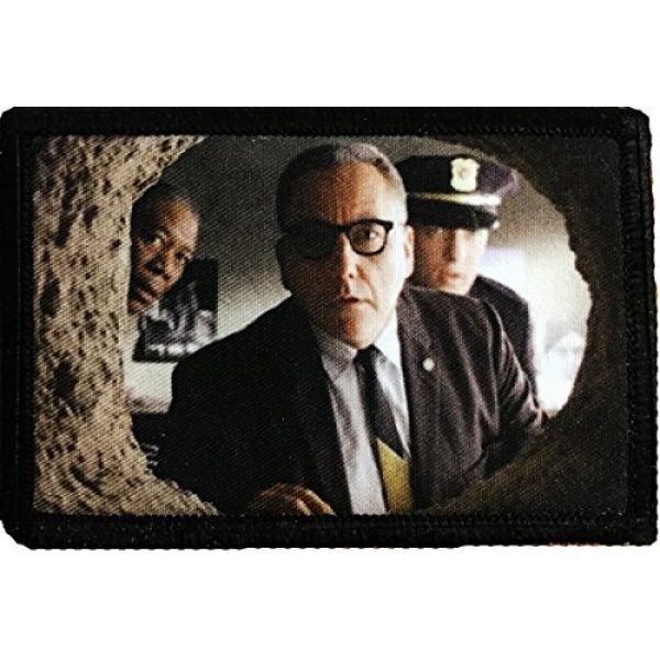 RedheadedTshirts Airsoft Morale Patch 1 Shawshank Redemption Movie Morale Patch. Perfect for your Tactical Military Army Gear, Backpack, Operator Baseball Cap, Plate Carrier or Vest. 2x3" Hook and Loop Patch. Made in the USA
