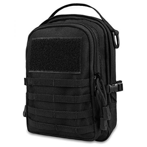 AMYIPO Tactical Pouch 1 AMYIPO Mini MOLLE Pouch Multi-Purpose Compact Tactical Small Waist Bags Utility Pouch Storage Pocket