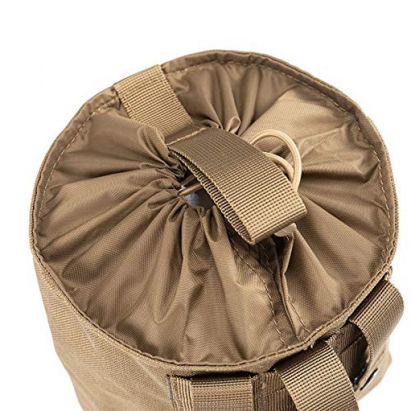 EXCELLENT ELITE SPANKER Tactical Pouch 5 EXCELLENT ELITE SPANKER Outdoor Tactical Molle Folding Dump Pouch Drawstring Magazine Utility Bag