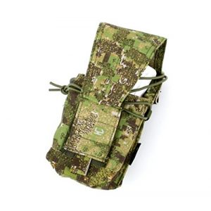 TMC Tactical Pouch 1 TMC tactical Molle AVS Belt MBITR Green PenCott Greenzone Pouch Bag for 5.56 7.62 Mag