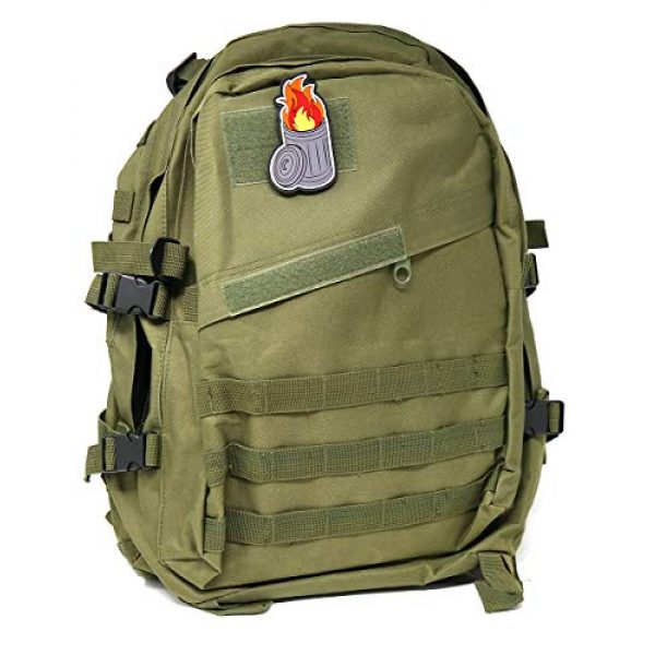 Stinking Patch Co. Airsoft Morale Patch 5 Hot Garbage PVC Tactical Patch | Funny Morale Patch