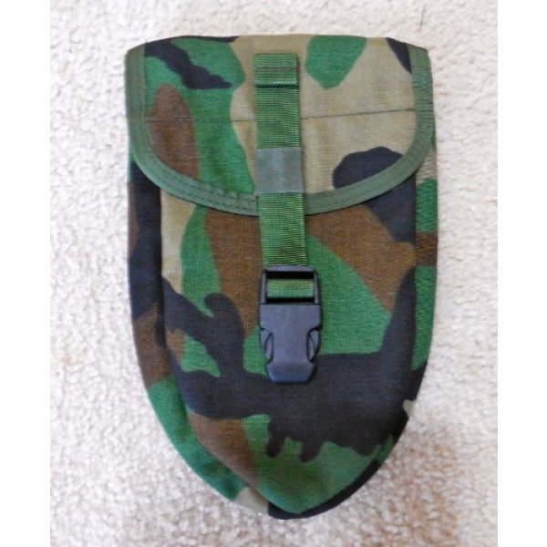 MOLLE II Tactical Pouch 1 G.I. USMC Woodland Camouflage E-Tool Carrier/Pouch