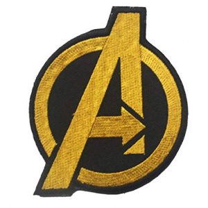 Tactical Embroidery Patch Airsoft Morale Patch 1 Marvel Comics Universe Avengers Classic 'A' Embroidery Patch Military Tactical Morale Patch Badges Emblem Applique Hook Patches for Clothes Backpack Accessories