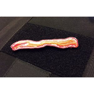 Empire Tactical USA Airsoft Morale Patch 1 Military Pork Bacon Tactical Military Morale Combat (Hook/Loop) Uniform Combat 4 Inch Patch