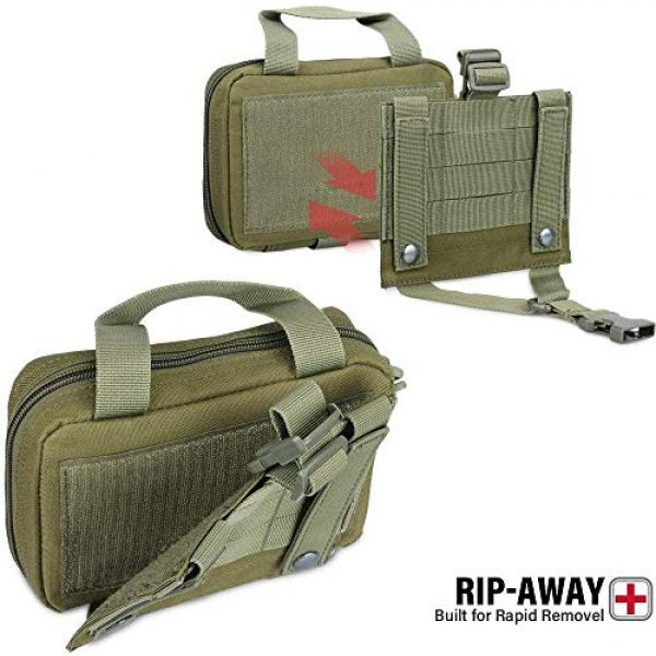 ACOMOO Tactical Pouch 3 ACOMOO Tactical Pouch Tear-Proof Molle Medical Pouch Tearable First Aid Kit, Emergency Bag for Outdoor Hiking