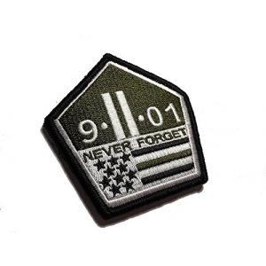 Pantel Tactical Airsoft Morale Patch 1 Multicam Us Made 9 11 Never Forget Patch Morale Military 911 Twin Towers