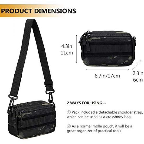 Protector Plus Tactical Pouch 2 Protector Plus Tactical MOLLE Pouch Small Admin Waist Bag Utility Gadget Gear Medical Pack Tool Pocket EDC Belt Purse