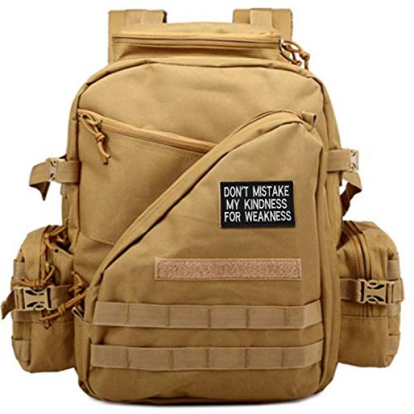 Morton Home Airsoft Morale Patch 6 Morton Home Don't Mistake My Kindness for Weakness Tactical Military Morale Patch - 3.15"x2"