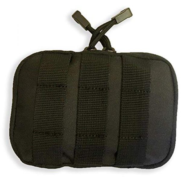 Rescue Essentials Tactical Pouch 5 Rescue Essentials Plain Clothes Carry Zippered Pouch - Black