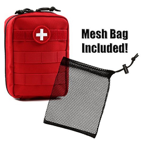 Orca Tactical Tactical Pouch 3 Orca Tactical MOLLE EMT Medical First Aid IFAK Utility Pouch (Bag Only)