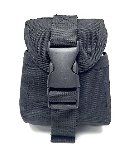 TAC Force Tactical Pouch 1 TAC Force WebTac Modular Grenade Pouch Flap with Quick Release Buckle