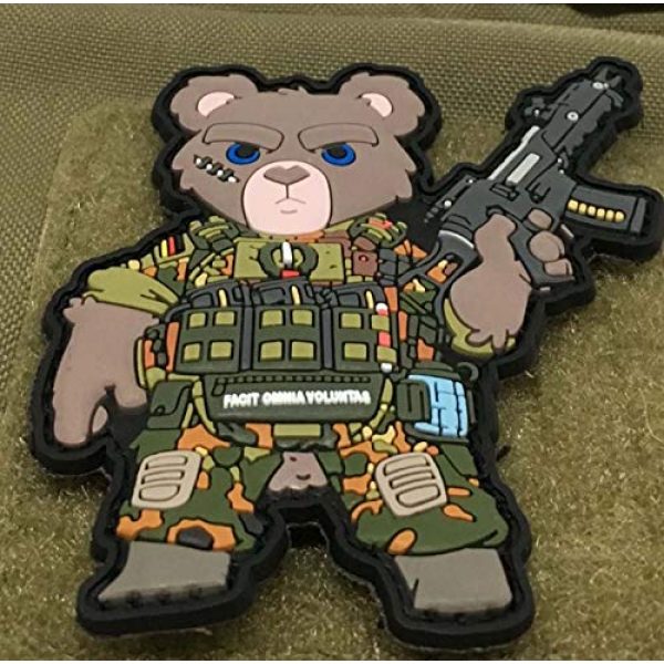 TacOpsGear Airsoft Morale Patch 4 PATCHLAB Army Police Patriot Soldier Veteran Teddy Patch