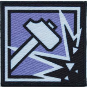 Tactical Embroidery Patch Airsoft Morale Patch 1 Rainbow Six Operator Sledge Embroidery Patch Military Tactical Morale Patch Badges Emblem Applique Hook Patches for Clothes Backpack Accessories