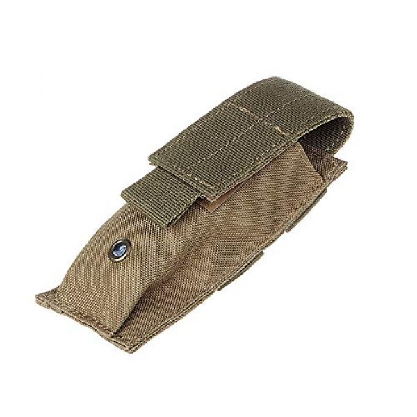 IronSeals Tactical Pouch 5 IronSeals Tacticl Molle Nylon Mini Flashlight Pouch Belt Holster