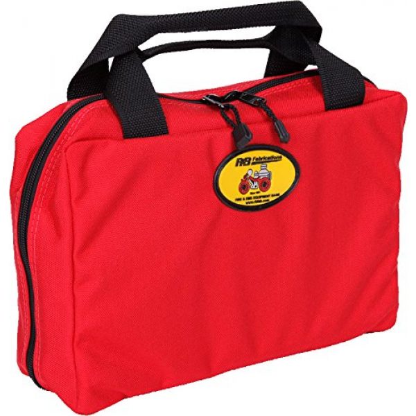 R&B FABRICATIONS, INC. Tactical Pouch 1 R&B Fabrications RB S600X-RD 1000 Denier Cordura Nylon Pacific Coast IV Module, 12 1/2" Length x 8" Width x 3" Height, Red