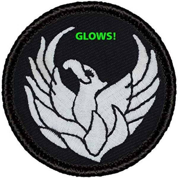 Generic Airsoft Morale Patch 1 Glow-in-Dark! Boy Scout Patch - (#806GL) Glowing Phoenix Patrol Patch
