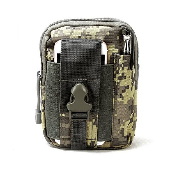 PXDREAM Tactical Pouch 1 PXDREAM Tactical Molle Pouch Utility Gadget EDC Pouch Waist Bag Belt Waist Pack Cellphone Holster