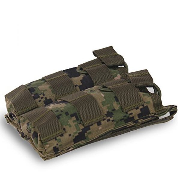 Hunting Explorer Tactical Pouch 6 Hunting Explorer M4 M16 AR-15 Type Open Top Magazine Pouch Tactical Mag Holder Double Airsoft MOLLE Mag Pouch
