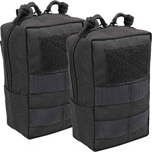XTACER Tactical Pouch 1 XTACER 6"x4" Tactical Modular MOLLE Small Utility Pouch EDC Waist Bag