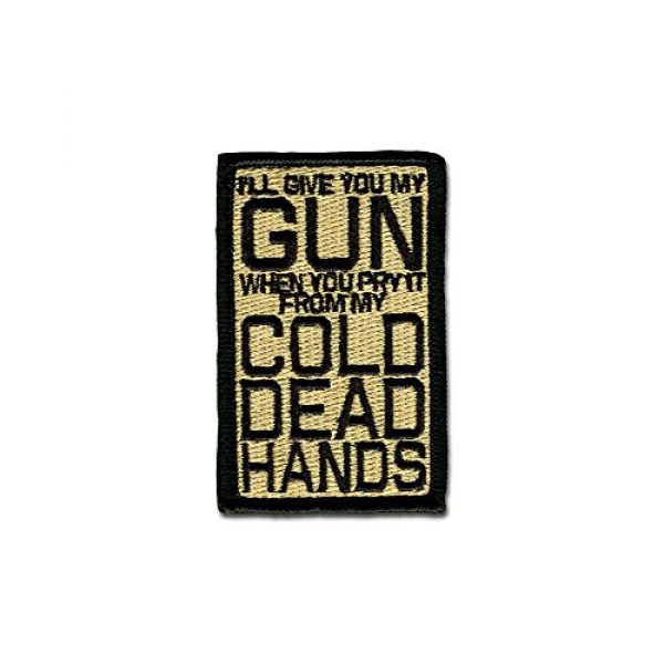 BASTION Airsoft Morale Patch 1 BASTION Morale Patches (Cold Dead Hands, ACU) | 3D Embroidered Patches with Hook & Loop Fastener Backing | Well-Made Clean Stitching | Military Patches Ideal for Tactical Bag, Hats & Vest