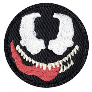 Tactical Patch Works Airsoft Morale Patch 1 Venom Cartoon Simple Head Patch