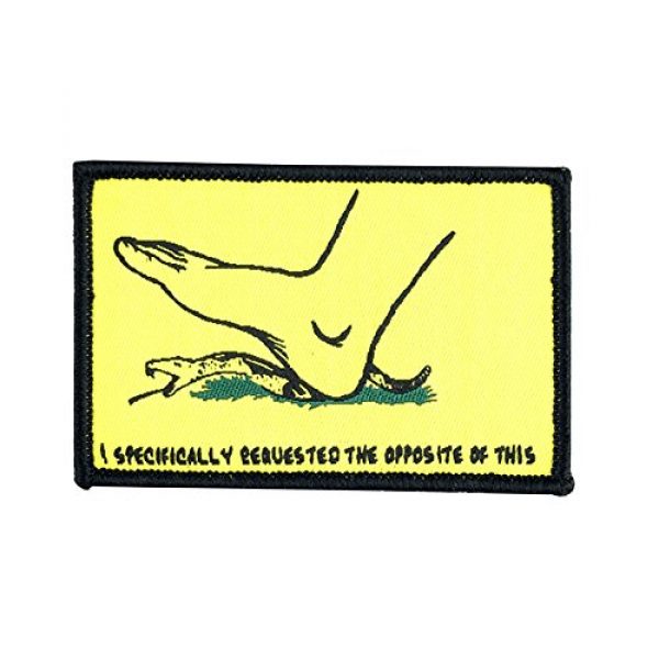 Patch Panel Airsoft Morale Patch 1 I Specifically Requested The Opposite of This Tactical PVC Morale Patch - Perfect Hook Backed Patches to be Added to Uniforms, Jackets, Backpacks - by Patch Panel