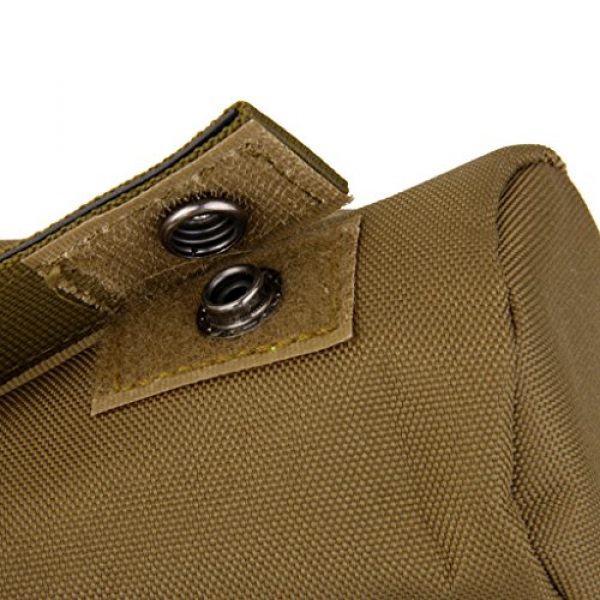 Generic Tactical Pouch 5 Outdoor Tactical Molle System Water Bottle Holder Bag - Tan