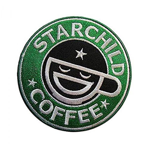 Embroidery Patch Airsoft Morale Patch 3 Ghost in The Shell Stand Alone Complex Laughing Man Military Hook Loop Tactics Morale Embroidered Patch