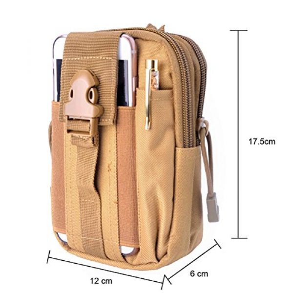 Finesdear Tactical Pouch 2 Finesdear Tactical Molle EDC Pouch Compact Multipurpose Utility Gadget Belt Bag Military Waist Bag Packs Camping Hiking Gear Bag