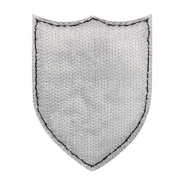 Morton Home Airsoft Morale Patch 5 Morton Home Templar Crusader's Cross US Navy Seals Morale PVC 3D Rubber Touch Fastener Patch (red)