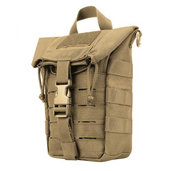 AMYIPO Tactical Pouch 1 AMYIPO Water Bottle Pouch Molle Tactical Holder Storage Bag