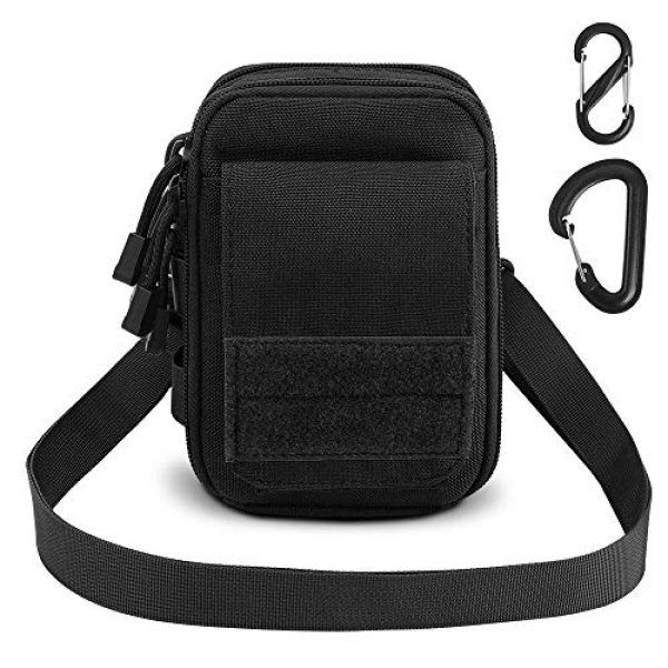 GoodTake Tactical Pouch 6 GOOD TAKE Tactical Molle Pouch, Waist Belt Bag Pocket, Organizer Cell Phone Holster, Waterproof Shoulder Pouch, EDC Gear Tool Gadget Belt