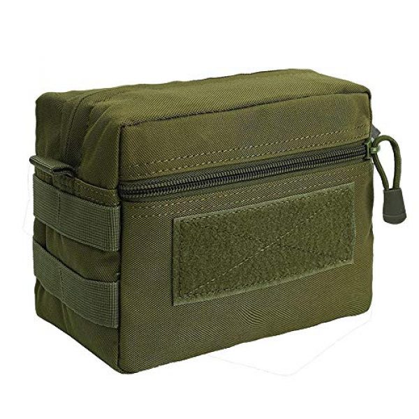 Mujiang Tactical Pouch 1 1000D Tactical Molle Pouch Dump Drop Bag Ammo Recycling Pouch Recovery Mag Bag Hunting Waist Pouch for Vest Backpack
