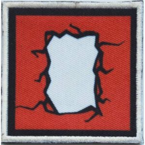 Tactical Embroidery Patch Airsoft Morale Patch 1 Rainbow Six Operator Thermite Embroidery Patch Military Tactical Morale Patch Badges Emblem Applique Hook Patches for Clothes Backpack Accessories