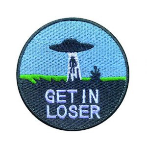 Antrix Airsoft Morale Patch 1 Antrix Get in Loser Military Badge Emblem Patch Hook & Loop Tactical Funny Patch -Dia.3.15"