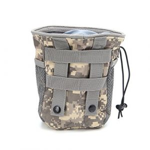YUNAWU Tactical Pouch 1 YUNAWU Outdooer Utility Pouch Bag Airsoft Military Molle Belt Tactical Dump Drop Bag