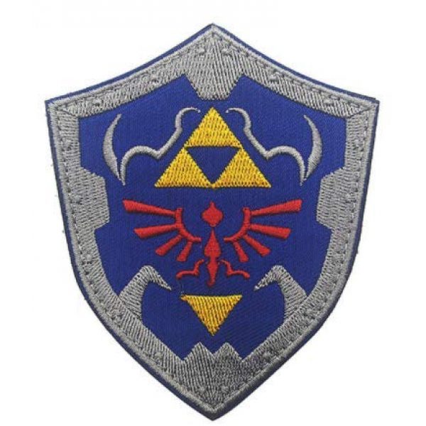 Tactical Embroidery Patch Airsoft Morale Patch 1 The Legend of Zelda Action Adenture Video Game Tactical Embroidery Patch Hook & Loop Morale Patch Military Patch for Clothing Accessory Backpack Armband