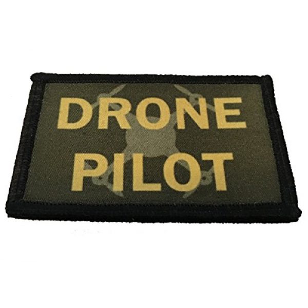 RedheadedTshirts Airsoft Morale Patch 1 Drone Pilot Morale Patch 2x3" Hook and Loop Made in The USA