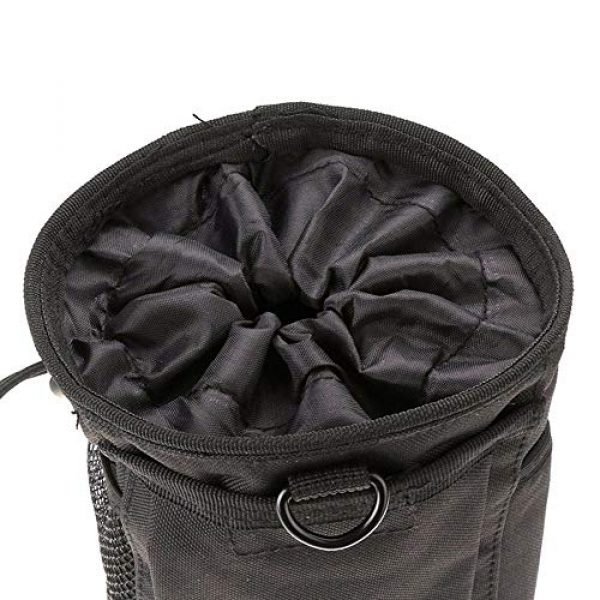 MinLia Tactical Pouch 4 1PC Tactical Molle Drawstring Magazine Dump Pouch,Military Molle Tactical Magazine Dump Belt Pouch Bag Utility Hunting Magazine Pouch Pocket Storage Bag