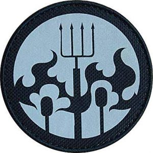 Embroidery Patch Airsoft Morale Patch 1 SCP Foundation Special Containment Procedures Foundation SCP Mobile Task Forces Epsilon-6 Village Idiots" Military Hook Loop Tactics Morale Reflective Patch