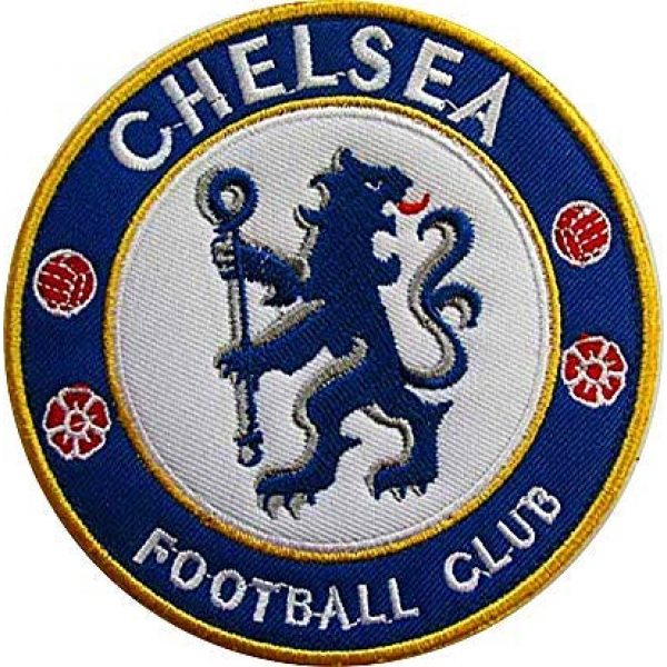 Embroidery Patch Airsoft Morale Patch 1 England Soccer Team Chelsea Soccer Football Club Military Hook Loop Tactics Morale Embroidered Patch