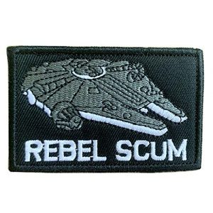 Antrix Airsoft Morale Patch 1 Antrix Movie Film Rebel Alliance Rebel Scum Emblem Patch Military Morale Applique Fastener Hook & Loop Tactical Patch -3.15"x2"
