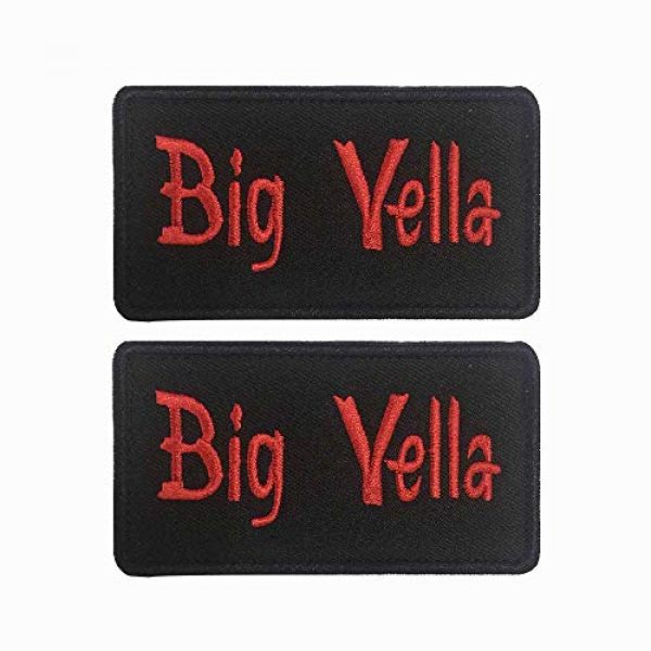 Graceful life Airsoft Morale Patch 5 Graceful life Custom Embroidery Name Patches 3 1/2"W x 2"H Personalized Military Number Tag Customized Logo ID for Multiple Clothing Bags Vest Jackets Work Shirts