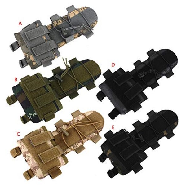 BREEZEY Tactical Pouch 4 BREEZEY Pouch MK2 Battery Case for Helmet Camo Hunting Airsoft Helmet Balance Weight Bags Helmet Battery Bags